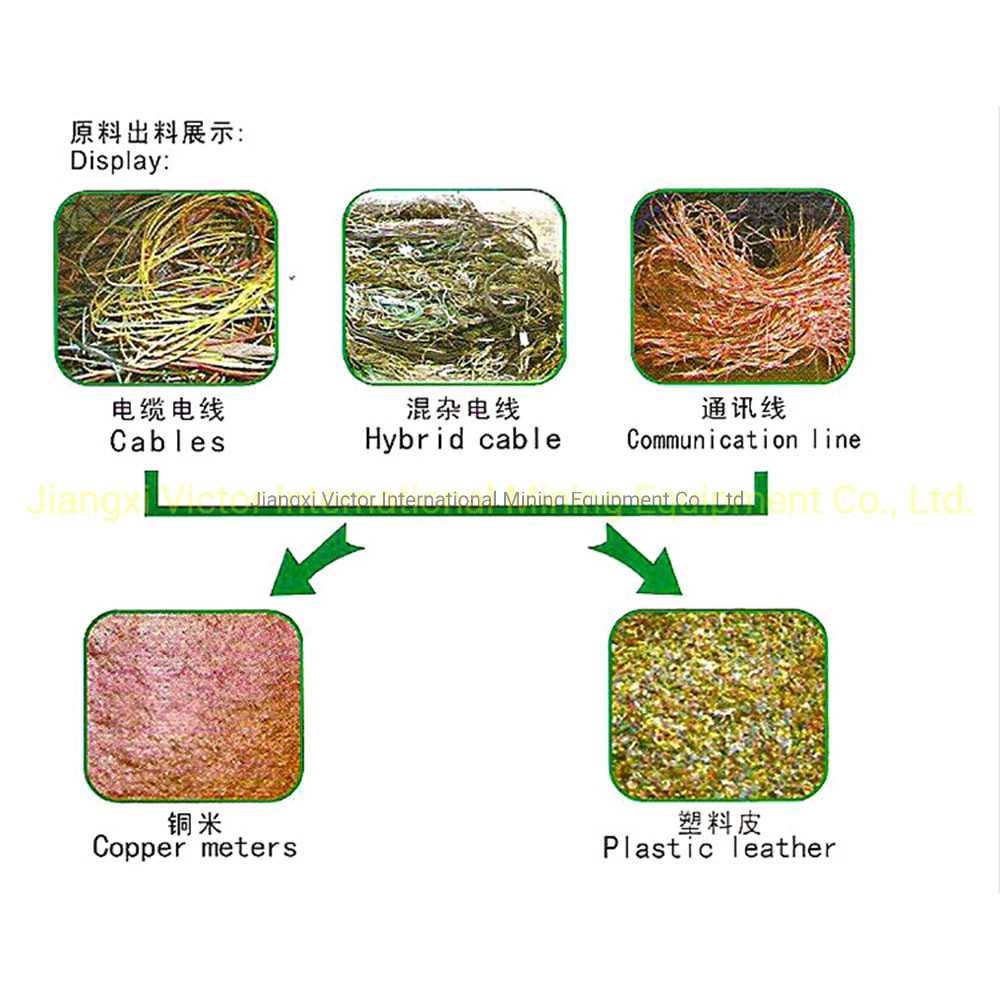 New Product Small Waste Cable Wire Granulator Recycling Machine for Miscellaneous Wire