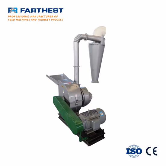 Moinho de martelo moedor de palha de milho de pequena capacidade para animais